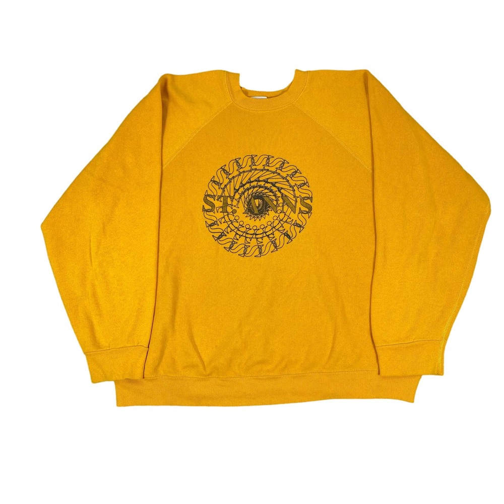 Vintage 90s St. Anns Catholic Church Crewneck Box Fit Adult Medium Sweatshirt